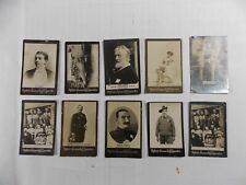 Lot of 10 Ogdens Guinea Gold Cigarette Cards Early 1900s picture