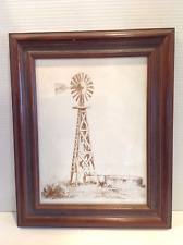 Rare Antique Signed S. L. Humphrey Western Heritage Art picture