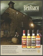 BENRIACH Scotch Whisky. From the Heart of Speyside - 2015 Print Advertisement picture