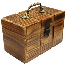Handcrafted Wooden Piggy Bank/Coin Saving Box (Size: 7.8 X 4.3 X 4.8 inch) picture