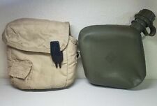 Vintage U.S. Military Army Water Canteen Collapsible Hard Plastic 1999 picture
