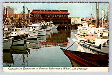 Vintage Postcard Castagnola Restaurant Fisherman’s Wharf San Francisco Californi picture
