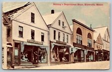 Morang's Department Store  Ellsworth  Maine   Postcard  1912 picture