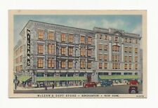 Vintage Postcard ** McLeans Department Store ** Binghamton NY picture