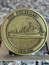 USS Portland LSD 37 commissioned Boston MA October 3, 1970 picture