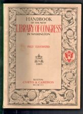 1903 Handbook of the New Library of Congress in Washington by Herbert Small picture