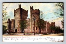 Buffalo NY-New York, 74th Regiment Armory, c1907 Vintage Souvenir Postcard picture