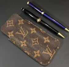 Made In USA 2 Pen Holder LV Monogram Fabric Sleeve For Mont Blanc Luxury Pens picture