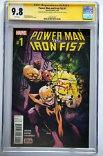 Power Man and Iron Fist #1 Signed by Sanford Greene & David Walker 2016 CGC 9.8 picture