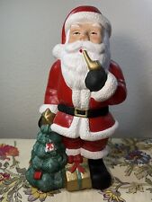 Vintage Santa ceramic figurine 12.5” Tall picture
