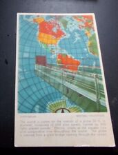 1937 UNUSED PC  MAPPARIUM, BOSTON, MASS. CHRISTIAN SCIENCE PUBL. - LIGHT CREASE picture