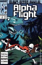 Alpha Flight Annual #2 FN 1987 Stock Image picture