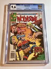1997 WOLVERINE FLASHBACK #-1 MINUS ONE RARE NEWSSTAND VARIANT GRADED CGC 9.6 WP picture