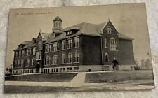 Old Postcard High School in Rice Lake, Wisconsin picture