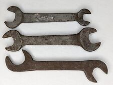 Lot of 3 - Vintage Unique Made In USA Open Ended Combination Wrenches picture