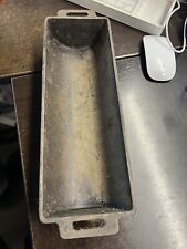 RARE Vintage Wagner Ware Cast Iron Single Loaf French Bread Pan 11 3/4 X 4 picture