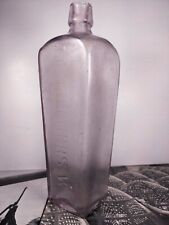 NATURAL AMETHYST J.J. Melchers WZN Antique Gin Bottle | Found in Hawaii picture