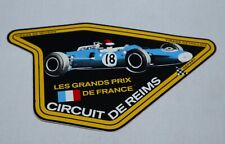 French Grand Prix | *Vintage* 1960s/70s Color Sticker Race Reims #18 picture