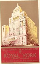 Vintage Postcard - The Royal York Hotel - Toronto, Ontario, Canada picture