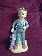Vintage Hand Painted CHASE Porcelain Hunter Figurine Rare picture