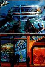 Undersea Adventure Epcot Center Florida FL Continental 6x4 Postcard L63 picture