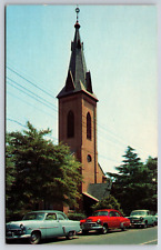 Christ Episcopal Church New Bern North Carolina NC Colourpicture Chrome Postcard picture