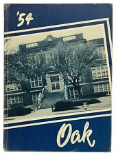 The Oak 1954 Yearbook W.H. Adamson High School Dallas Oak Cliff Texas picture