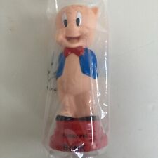 Vintage Looney Tunes Porky Pig Bank Piggy Coin Plastic Warner Bros. Collectible picture