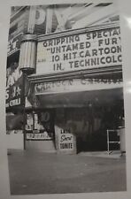 Vintage Snapshot Pix Movie Theater picture