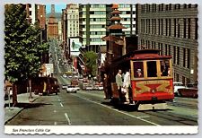 Postcard California San Francisco Cable Car picture