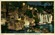 Madiera Waterfall Kent Ramsgate England United Kingdom UK pm 1954 Postcard picture