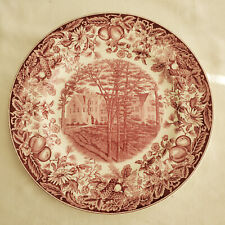 Vassar College Rare Wedgwood Commemorative Plate - Blodgett Hall, Excellent Cond picture