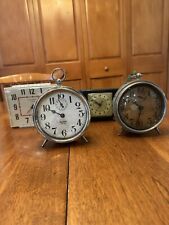 Four Vintage Clocks, Westclox And General Electric, For Parts Or Repair picture