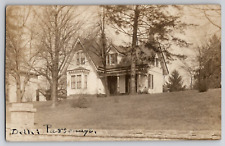 1910 Delhi OH Parsonage Church House Ohio RPPC Real Photo Antique Postcard picture