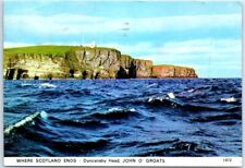 Postcard - Where Scotland Ends, Duncansby Head, John o' Groats, Scotland picture