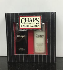 CHAPS BY RALPH LAUREN SET: COLOGNE 1 OZ WITH ALCHOL FREE SKIN SMOOTHER 1 OZ NEW. picture