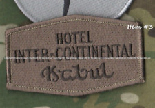 CIA SOG DIPLOMATIC SECURITY DSS vêlkrö PATCH:  HOTEL INTER-CONTINENTAL KABUL picture