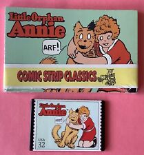 Little Orphan Annie comic strip postcards (Sealed) - 1995 and fridge magnet. picture