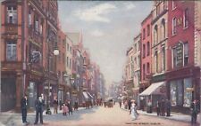 Grafton Street Dublin Ireland Tuck Oilette Postcard picture