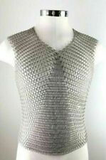 DGH® Aluminum Butted Medieval Armor Chainmail Sleeveless T-Shirt 10 MM Ring FS. picture