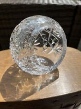 Vintage Antique Crystal Glass Orb Ashtray picture