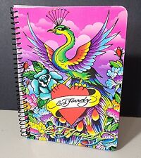 Vtg Ed Hardy Lisa Frank Spiral Bound Notebook Theme Book Used picture