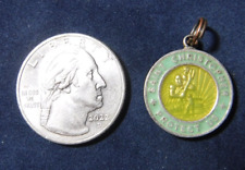 Vintage St Christopher Surf Style Enamel Medal picture