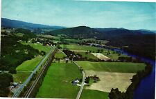 Aerial Landscape View East Thetford Vermont VT Unposted C1950 Vintage Postcard picture
