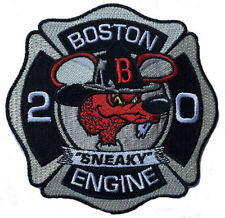 Boston Engine 20 Sneaky  Mouse NEW  Fire Patch  picture