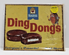 Vintage Hostess Ding Dong Everyone's Favorite Sold Here Metal Tin Sign 15
