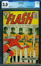 Flash #105 CGC 3.0 DC 1959 1st Flash & Mirror Master Justice League P8 cm clean picture
