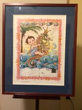 Mary engelbreit Signed Framed 28x23in Artwork picture