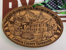 Cannon County Tennessee Ornament Christmas Courthouse Deer White Oak Mill picture