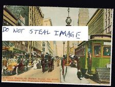San Francisco Postcard (Read Description) C 1900s Safety Station At Market St picture